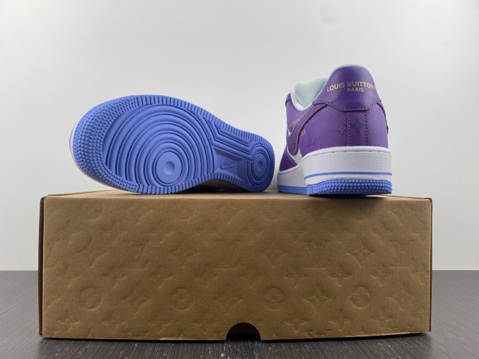 l**is V*t*n nike air force 1 low purple