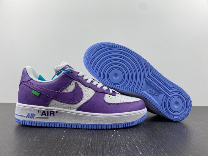l**is V*t*n nike air force 1 low purple