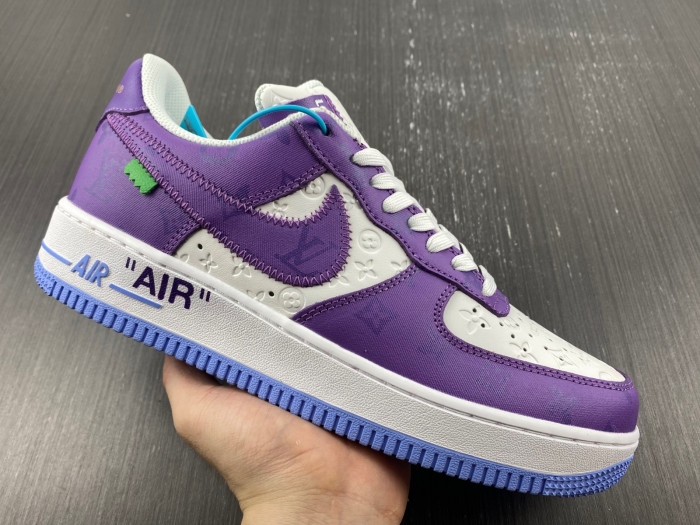 l**is V*t*n nike air force 1 low purple