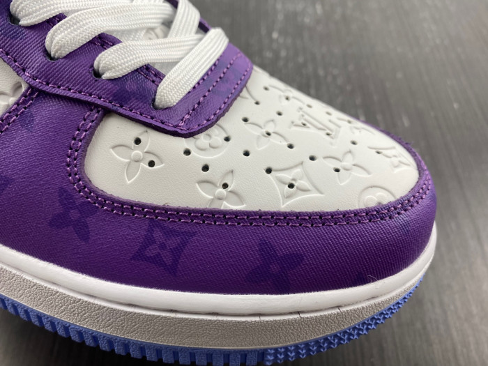 l**is V*t*n nike air force 1 low purple