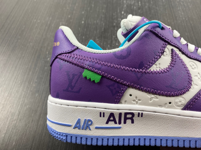 l**is V*t*n nike air force 1 low purple