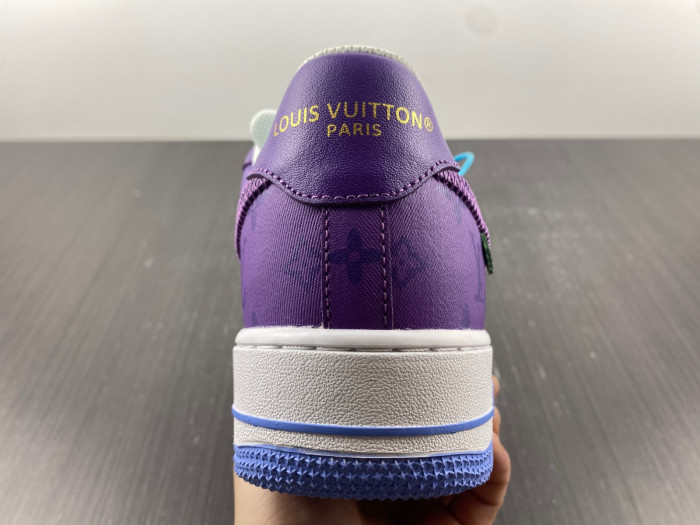 l**is V*t*n nike air force 1 low purple