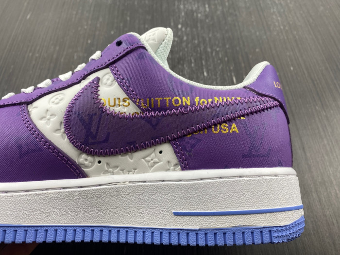 l**is V*t*n nike air force 1 low purple