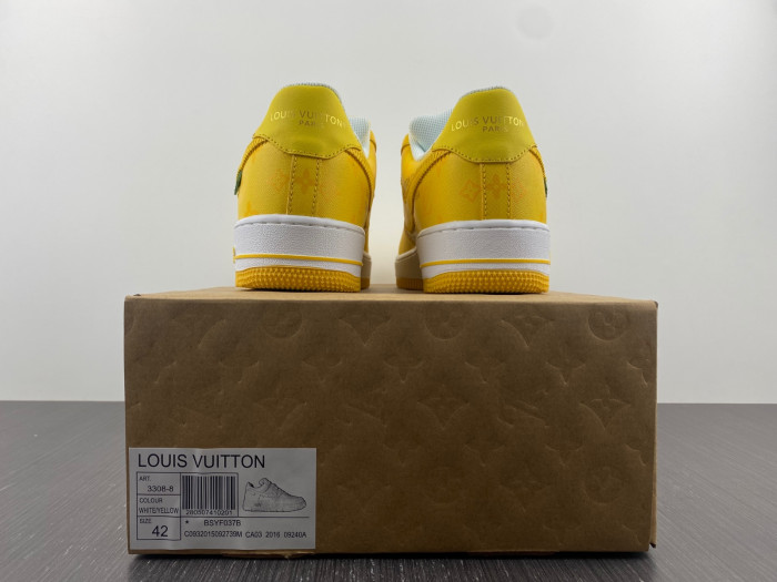 l**is V*t*n nike air force 1 low yellow