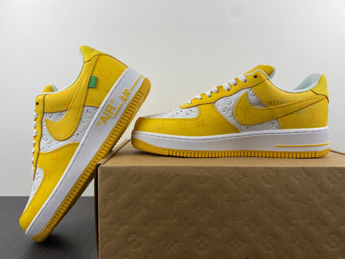l**is V*t*n nike air force 1 low yellow