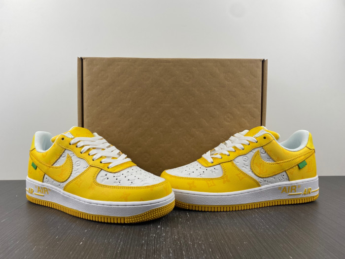 l**is V*t*n nike air force 1 low yellow