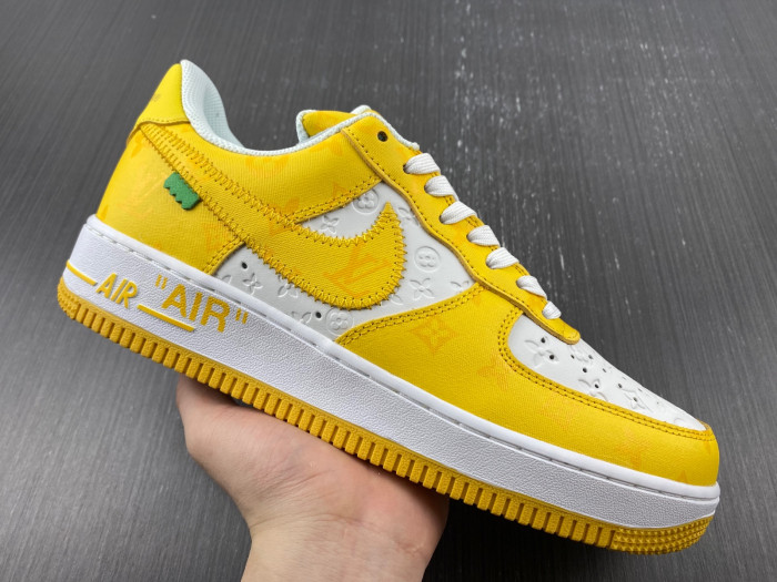 l**is V*t*n nike air force 1 low yellow