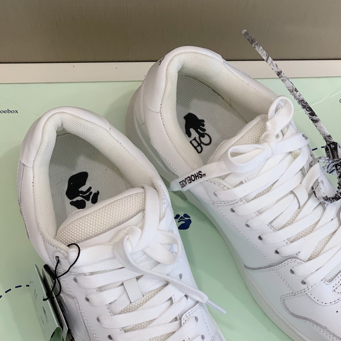 OFF WHITE™ C/O VIRGIL ABLOH OUT OF OFFICE LOW-TOP LEATHER SNEAKERS "OOO"