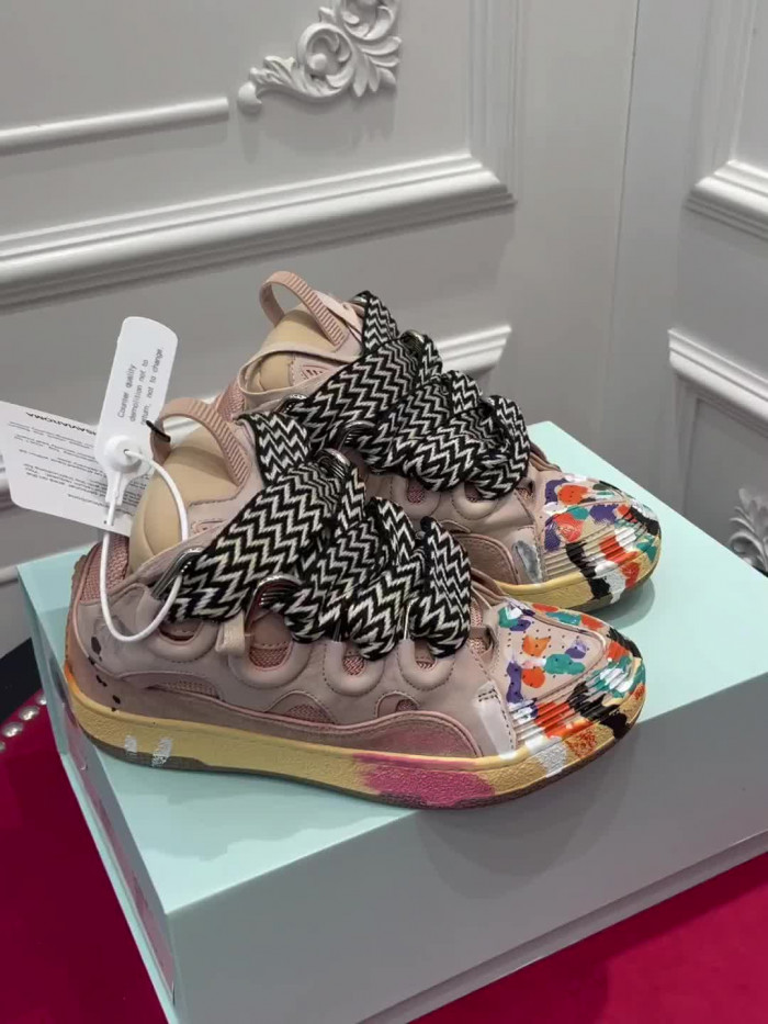 LANVIN CURB SNEAKERS
