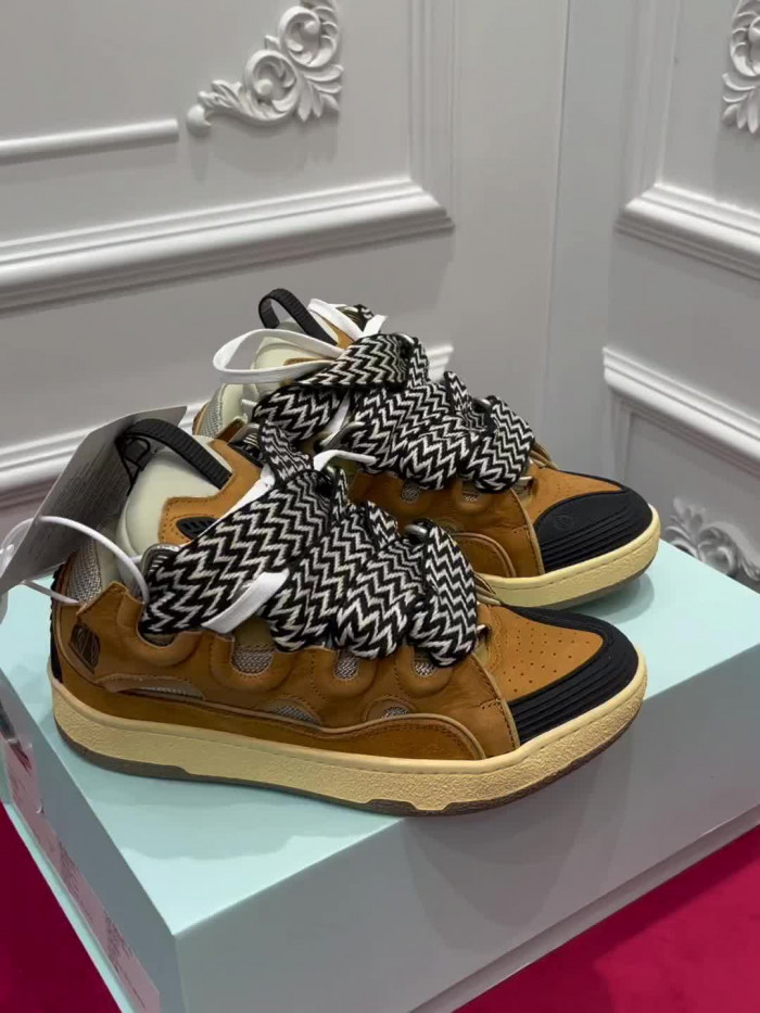 LANVIN CURB SNEAKERS