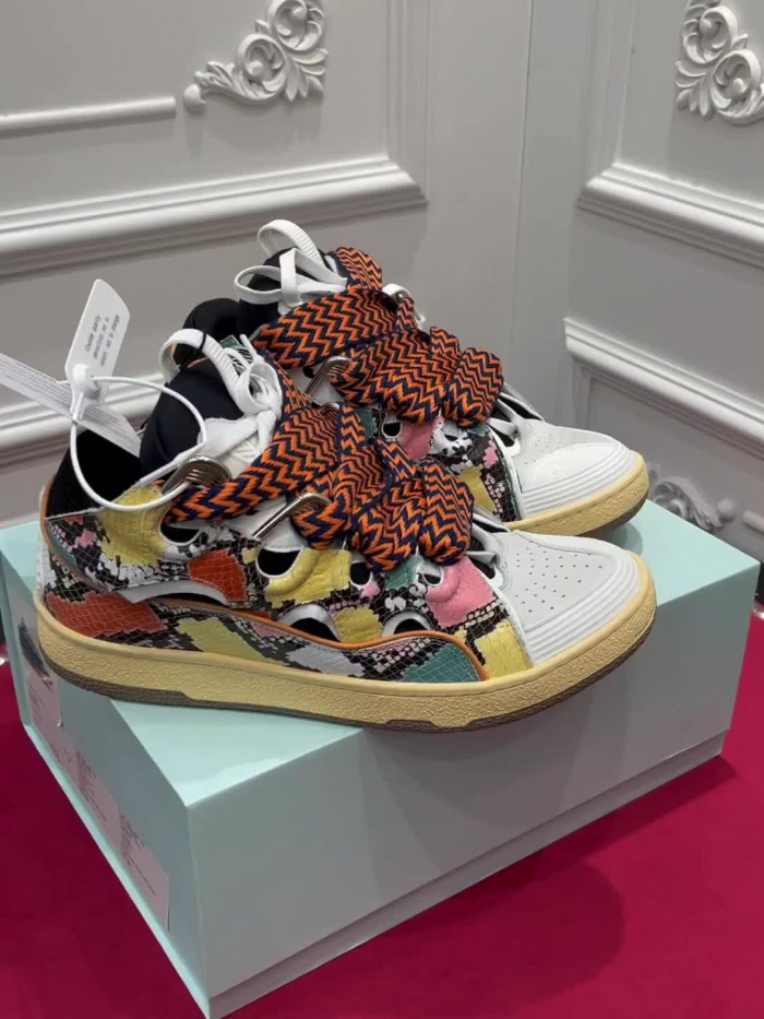 LANVIN CURB SNEAKERS