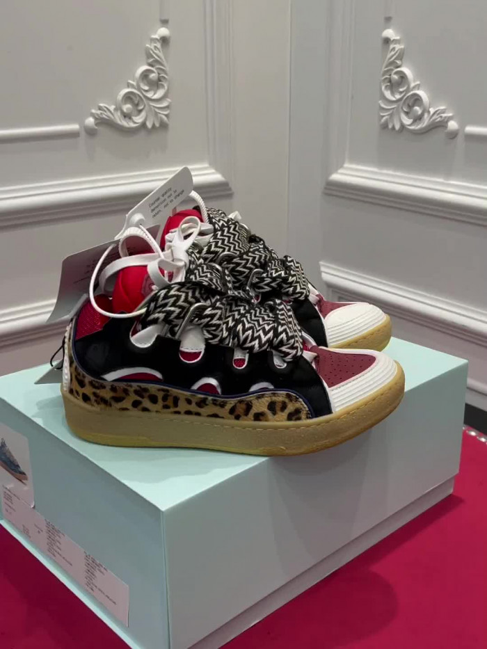 LANVIN CURB SNEAKERS
