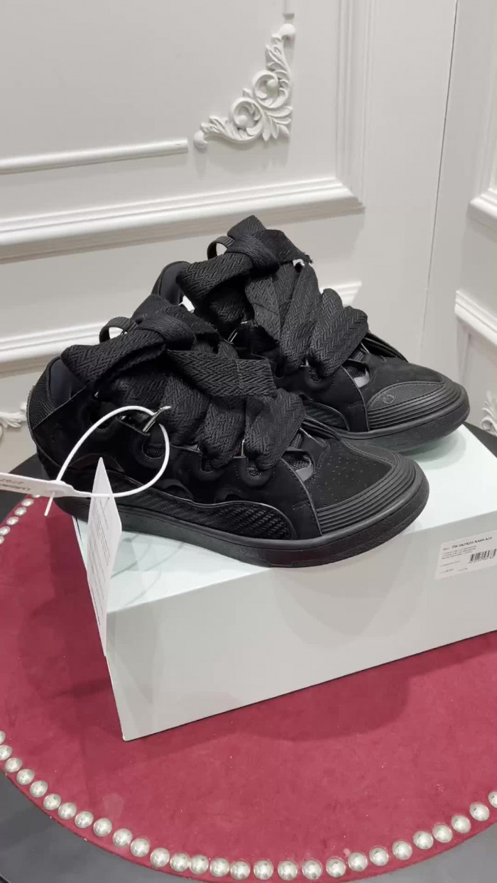 LANVIN CURB SNEAKERS