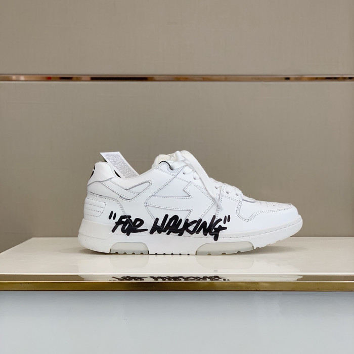 OFF WHITE™ C/O VIRGIL ABLOH OUT OF OFFICE LOW-TOP LEATHER SNEAKERS "OOO"