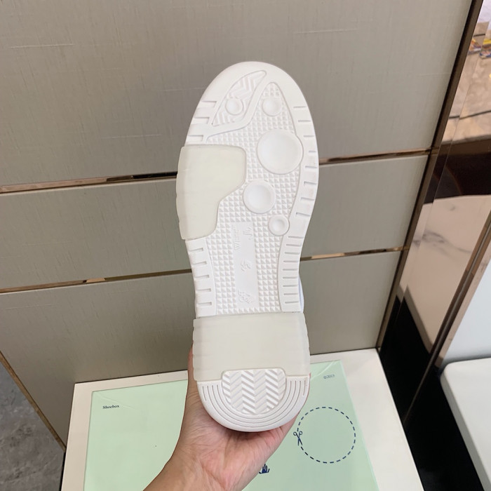 OFF WHITE™ C/O VIRGIL ABLOH OUT OF OFFICE LOW-TOP LEATHER SNEAKERS "OOO"
