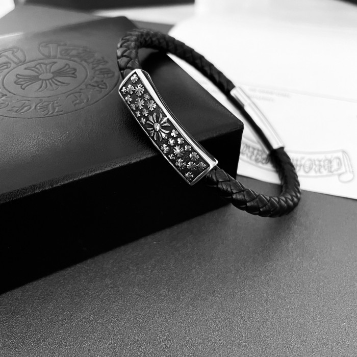 Chrome He@rts Bracelet