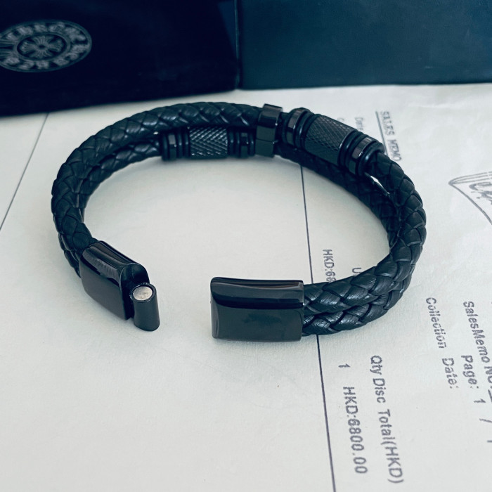 Chrome He@rts Bracelet