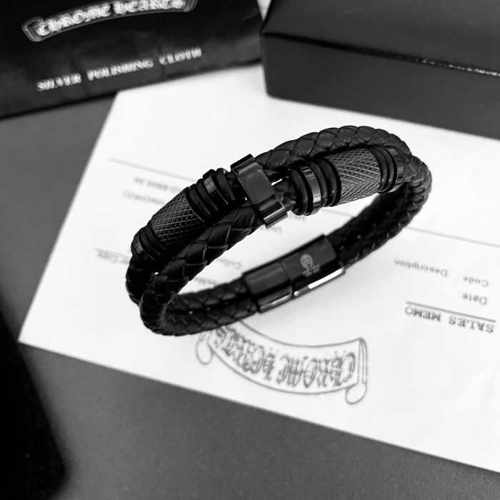 Chrome He@rts Bracelet