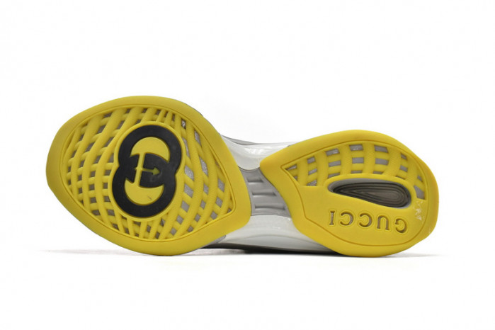 Gucc Run Sneakers Black Yellow