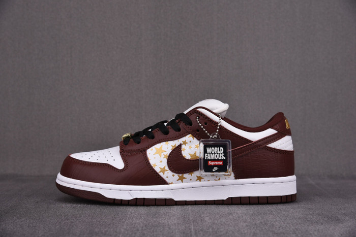 nike sb dunk low S*pre* stars barkroot brown (2021) dh3228-103