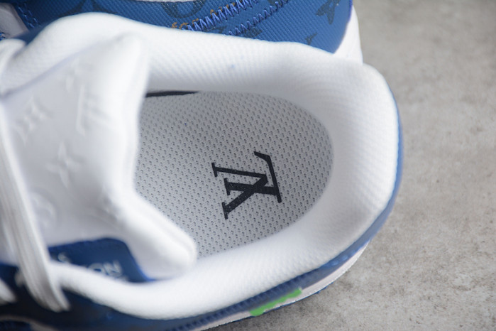 l**is V*t*n nike air force 1 low by virgil abloh white royal