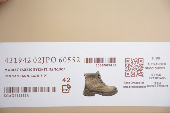 GUCC BOOTS