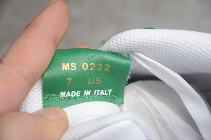 l**is V*t*n nike air force 1 low by virgil abloh white green ms 0232