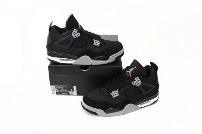 Air Jordan 4 “Black Canvas” DH7138-006