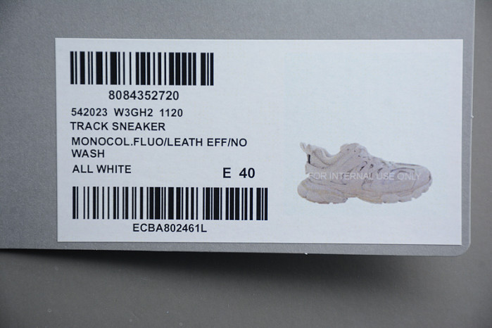 BLCG TRACK SNEAKER 542023 W3GH2 1120