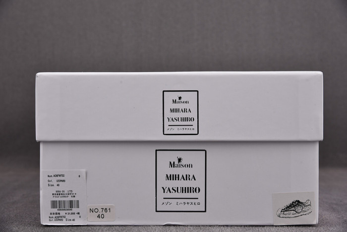 Maison MIHARA YASUHIRO SHOES