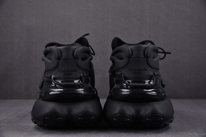 BALMAIN LEATHER UNICORN LOW-TOP SNEAKER
