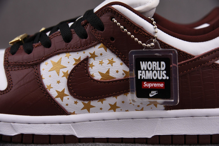 nike sb dunk low S*pre* stars barkroot brown (2021) dh3228-103
