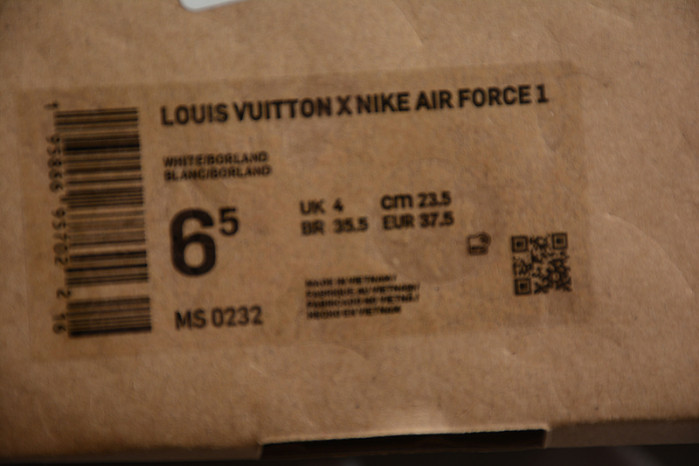 l**is V*t*n nike air force 1 low by virgil abloh white royal