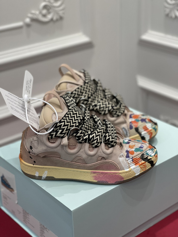 LANVIN CURB SNEAKERS