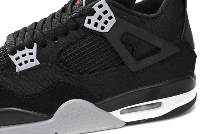 Air Jordan 4 “Black Canvas” DH7138-006