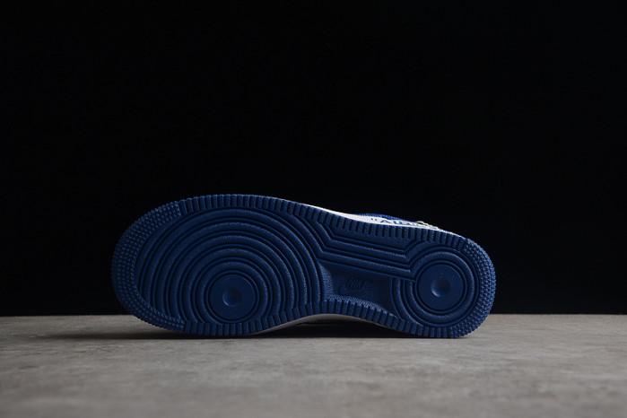 l**is V*t*n nike air force 1 low by virgil abloh white royal