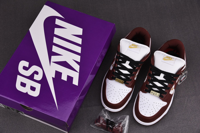 nike sb dunk low S*pre* stars barkroot brown (2021) dh3228-103