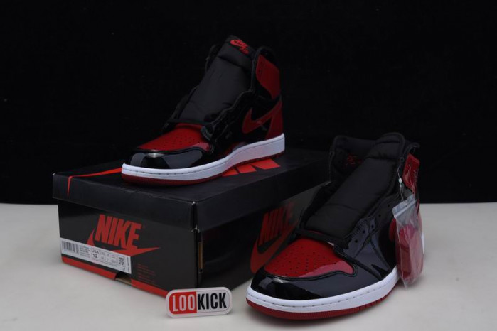 Air Jordan 1 High OG “Bred Patent” 555088-063