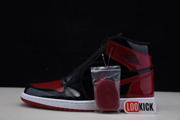Air Jordan 1 High OG “Bred Patent” 555088-063