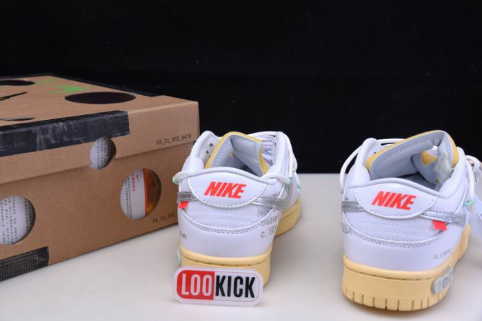 Nike Dunk Low Off-White Lot 1 DM1602-127