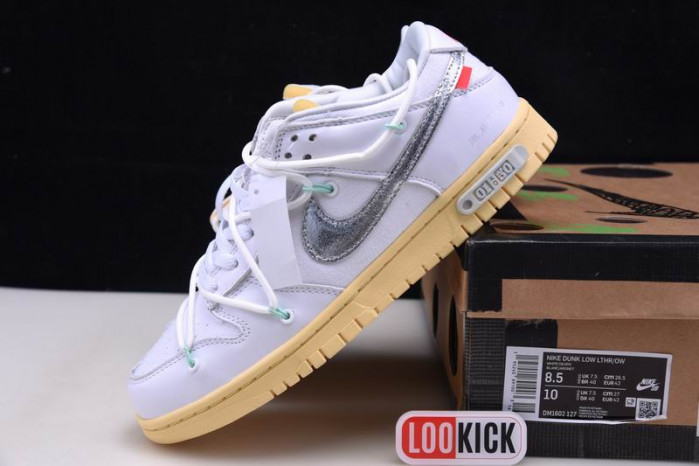 Nike Dunk Low Off-White Lot 1 DM1602-127
