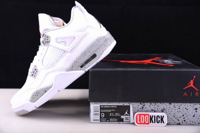 Jordan 4 Retro White Oreo (2021) CT8527-100