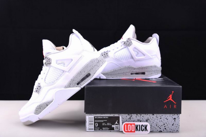 Jordan 4 Retro White Oreo (2021) CT8527-100