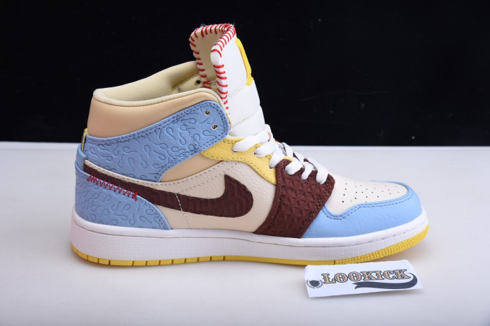 Maison Château Rouge x Air Jordan 1 Mid SE “Fearless” CU2803-200