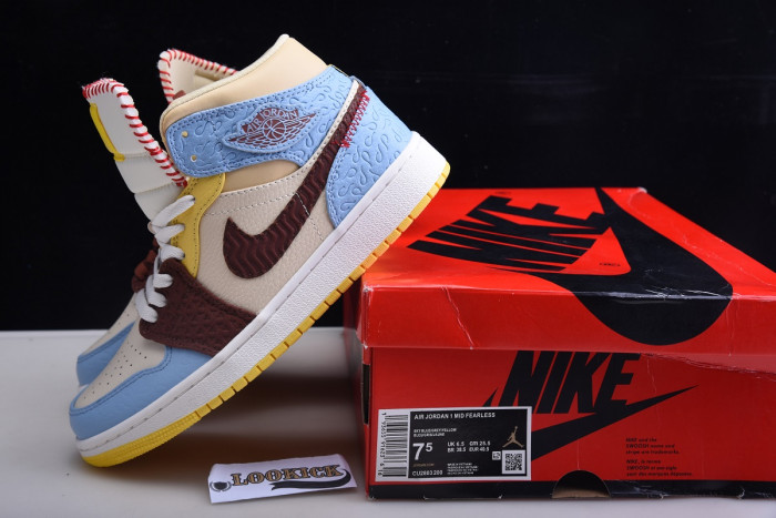 Maison Château Rouge x Air Jordan 1 Mid SE “Fearless” CU2803-200