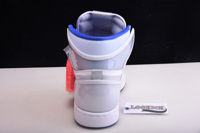 Air Jordan 1 Retro High Zoom White Racer Blue CK6637-104