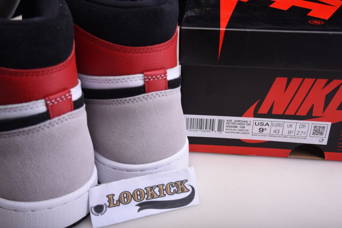 Air Jordan 1 High OG “Light Smoke Grey” 555088-126