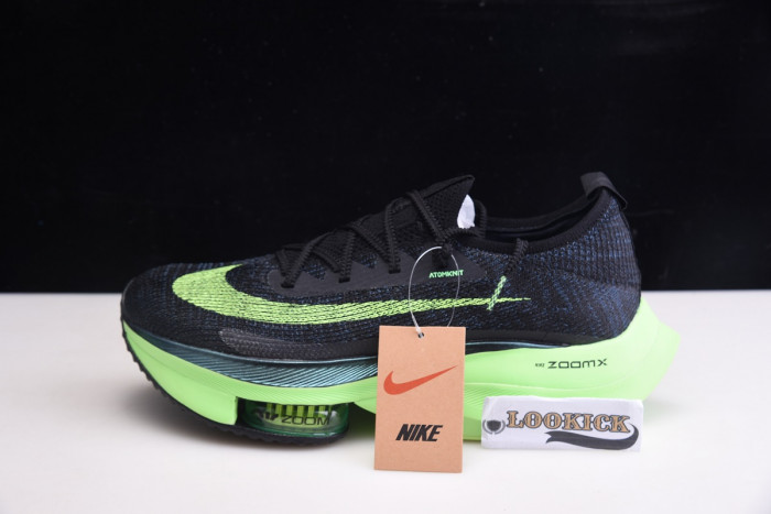 Nike Air Zoom Alphafly Next% Black Electric Green CI9925-400