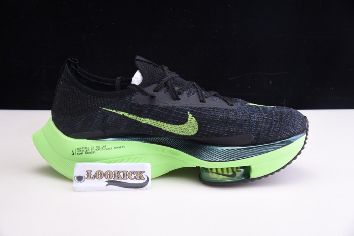 Nike Air Zoom Alphafly Next% Black Electric Green CI9925-400