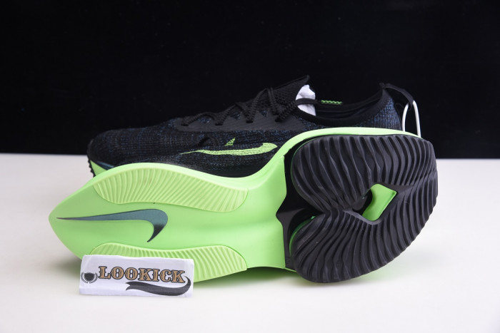 Nike Air Zoom Alphafly Next% Black Electric Green CI9925-400